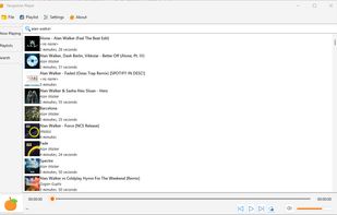 Tangerine Player screenshot 1