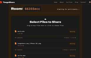 TangoShare screenshot 2