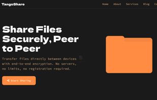 TangoShare screenshot 1