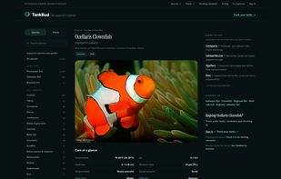 Care guides for 1,500+ species: tank size, water parameters, tank mates and common questions.