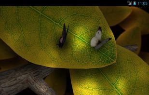 Tap Leaves Live Wallpaper screenshot 2