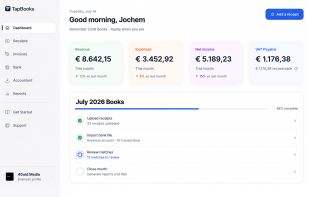 Get a clear overview of your business finances at a glance.