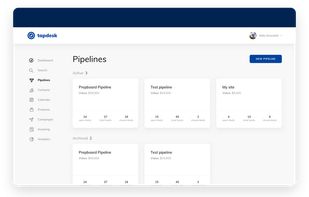 Tapdesk pipelines