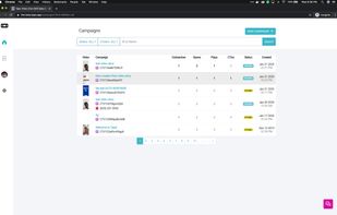 See performance across all of your tape campaigns at a glance