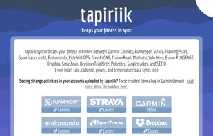 tapiriik screenshot 1