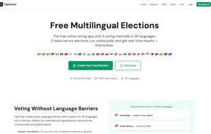 TapVoter screenshot 1