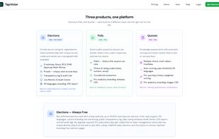 TapVoter screenshot 1