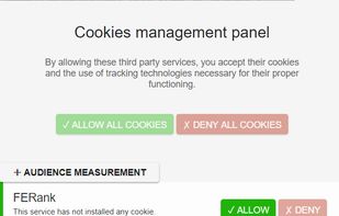 tarteaucitron.js screenshot 1