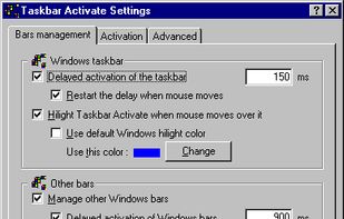 TaskBar Activate screenshot 1