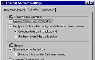 TaskBar Activate screenshot 1