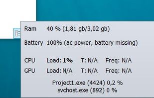 Taskbar Monitor screenshot 3