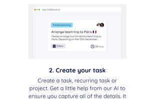 Taskbase screenshot 1