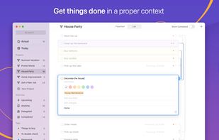 Get things done in a proper context