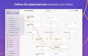Define the dependencies between your duties