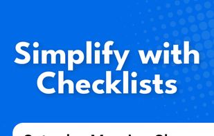 Checklists in Taskito