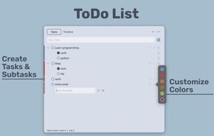 TaskLine Todo screenshot 1