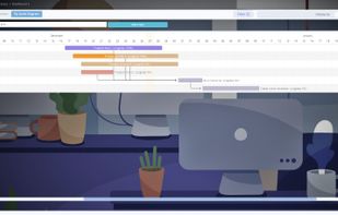 Gantt chart progress tracking