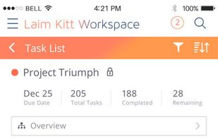 TaskQue screenshot 1