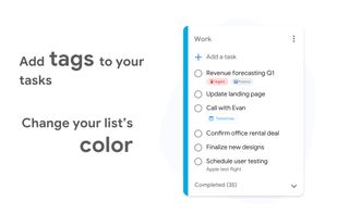 Google TasksBoard screenshot 3