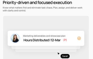 Team workload and capacity view
