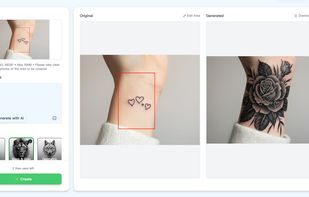 Tattoo Cover up Generator