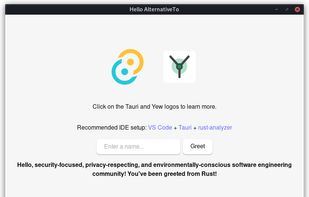 Hello World app (Linux)