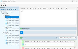 Taurus Exam Editor screenshot 1