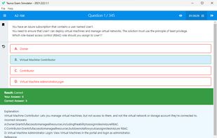 Taurus Exam Simulator screenshot 1