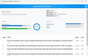 Taurus Exam Simulator screenshot 2