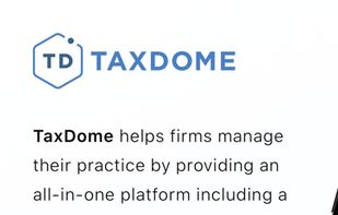 TaxDome screenshot 1