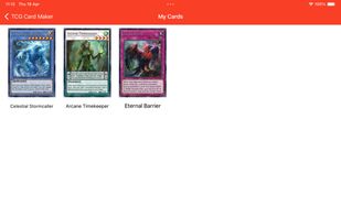 TCG Card Maker for YuGiOh screenshot 1