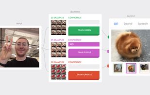 Teachable Machine screenshot 1