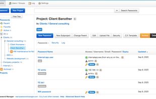 Team Password Manager screenshot 1