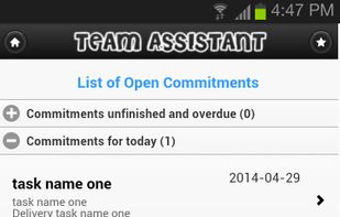 TeamAssistant Groupware To-Do screenshot 1