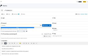 TeamPass screenshot 1