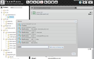 TeamPass screenshot 1
