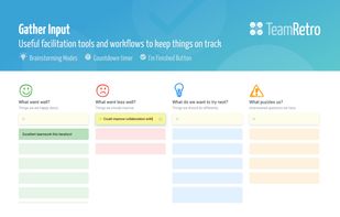 Easily gather input from the whole team.