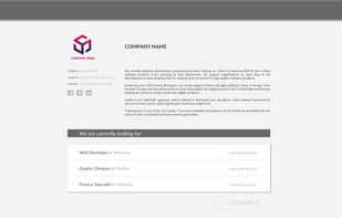 Create a landing page full of actionable job offers.