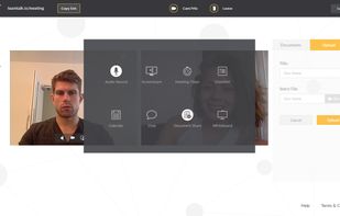 Interactive Set of Video and Web Conferencing features right within the call.
