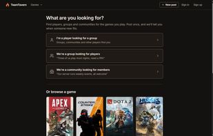 Home page