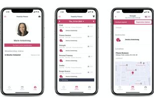 A member app designed for bookings and membership management on the go.