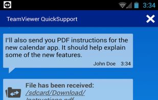 TeamViewer QuickSupport screenshot 2