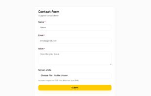 Contact form