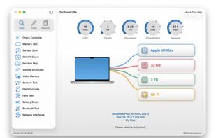 Techtool Lite screenshot 1