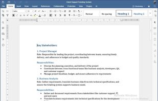 The editor also includes integrated AI assistance. Users can rewrite, summarize, fix grammar,
translate sections, or generate missing content with a single click—all inside the same document.
Collaboration becomes smoother, faster, and completely centralized. Every edit, decision, and
revision stays in one place, giving teams full control over how documents evolve.