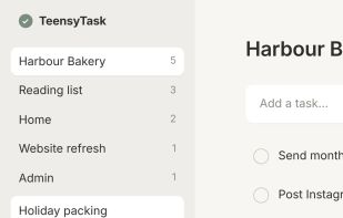 Task lists