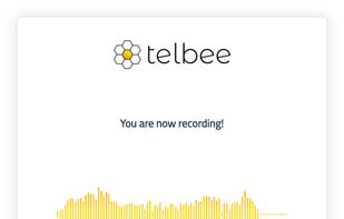 telbee's easy-to-use voice recorder for websites, social media, podcasts, email and more. Let customers, visitors and fans send you voice messages