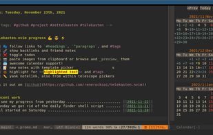 Telekasten screenshot 1