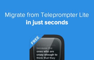 Teleprompter Premium screenshot 1