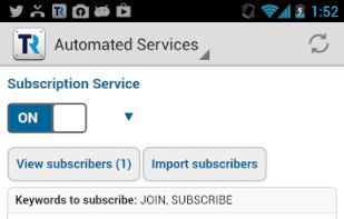 Telerivet screenshot 1